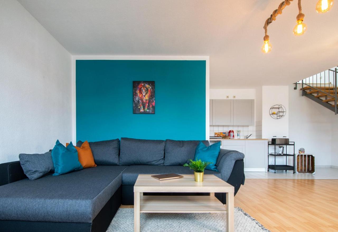 Апартаменты Blue Chili 99 - Grosszuegiges Loft Wlan Boxspringbett Bis 4 Pers Лейпциг Экстерьер фото